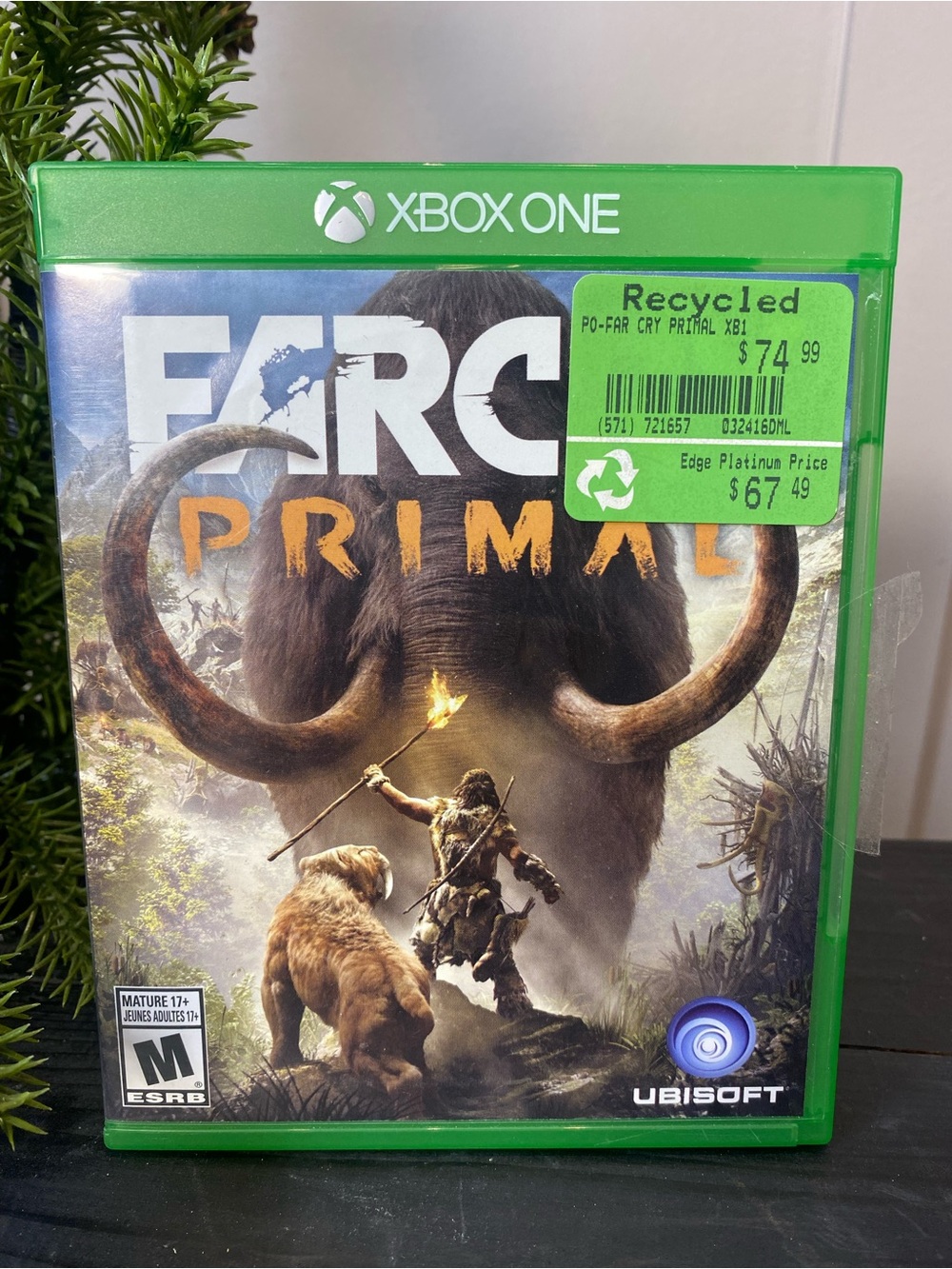 Far Cry Primal (Microsoft Xbox One, 2016) Complete Very Good Condition